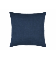 Almofada quadrada em linho azul marinho Almofada quadrada em linho azul marinho