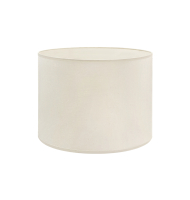 Cúpula cilíndrica off white G bocal 4cm Cúpula cilíndrica off white G bocal 4cm