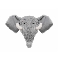 Cabeça pelúcia de elefante Cabeça pelúcia de elefante