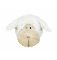 Cabeça pelúcia de ovelha