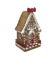 Casa natal resina bege gingerbread 