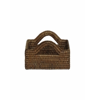 Cesta rattan alças P Cesta rattan alças P