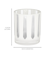 Copo acrílico costine branco