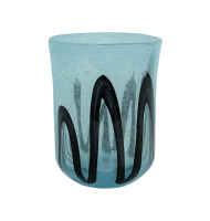 Copo de murano azul waves