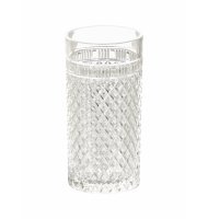 Copo long drink acrílico transparente lapidado Copo long drink acrílico transparente lapidado