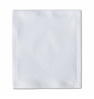 Pacote guardanapo aperitivo personalizado letra G Pacote guardanapo aperitivo personalizado letra G