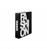 Livro caixa fashion preto P Livro caixa fashion preto P