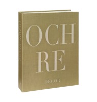 Livro caixa ochre decor