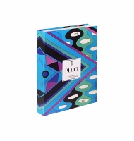 Livro caixa pucci azul M
