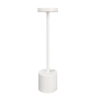 Luminária metal branco sem fio  Luminária metal branco sem fio