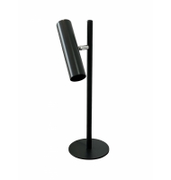 Luminária metal  de mesa preto round slim  Luminária metal  de mesa preto round slim