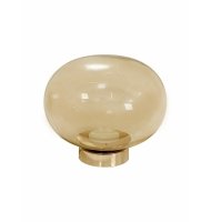Luminária vidro balloon dourado e champanhe Luminária vidro balloon dourado e champanhe