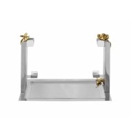 Meleira inox com abelha dourada Meleira inox com abelha dourada