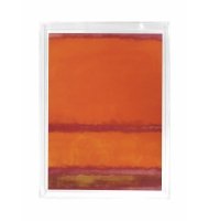 Quadro acrílico gravura laranja, pink e mostarda Quadro acrílico gravura laranja, pink e mostarda