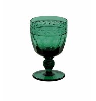 Taça cristal lapidado Mozart laranjeiras verde escuro Taça cristal lapidado Mozart laranjeiras verde escuro