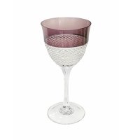 Taça cristal Mozart vinho tinto berinjela Taça cristal Mozart vinho tinto berinjela