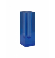 Vaso acrílico solitário azul royal Vaso acrílico solitário azul royal