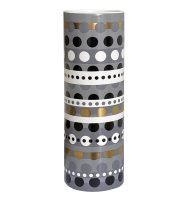 Vaso cerâmica bolas coloridas  Vaso cerâmica bolas coloridas