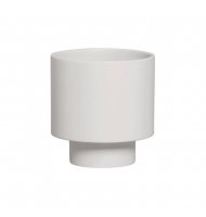 Vaso cerâmica  mini camélia off white fosco Vaso cerâmica  mini camélia off white fosco