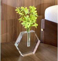 Vaso cristal solitário