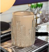 Vaso murano Positano palha 