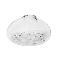 Vaso vidro G suspiro transparente