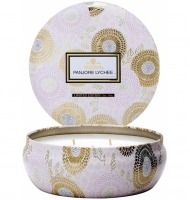 Vela Voluspa lata 3 pavios 60H panjore lychee Vela Voluspa lata 3 pavios 60H panjore lychee