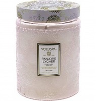 Vela Voluspa pote vidro G 100H relevo panjore lychee Vela Voluspa pote vidro G 100H relevo panjore lychee