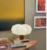 Abajur madeira base reta  cúpula off white papel 