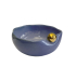 Bowl Nina mini com ouro azul hortência  Bowl Nina mini com ouro azul hortência