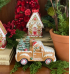 Carro natal resina bege gingerbread