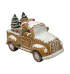 Carro natal resina bege gingerbread