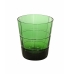 Copo cristal lapidado Mozart caipirinha verde 