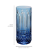 Copo cristal long drink Mozart azul claro