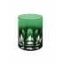 Copo cristal Mozart on the rocks verde escuro