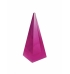 Escultura acrílico P pink pirâmide