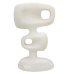 Escultura resina formas off white