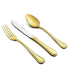 Faqueiro Lace St James dourado 48 peças