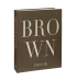 Livro caixa brown decor