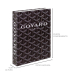 Livro caixa goyard preto M