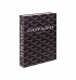 Livro caixa goyard preto M Livro caixa goyard preto M
