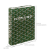 Livro caixa goyard verde M