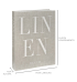Livro caixa Linen Decor P