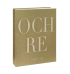 Livro caixa ochre decor