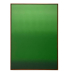 Quadro tela degradê verde moldura imbuia
