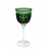 Taça cristal Mozart vinho tinto verde escuro