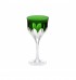 Taça cristal Mozart verde para vinho branco