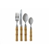 Set 24 talheres bambu