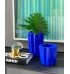 Vaso acrílico fosco azul klein M