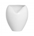 Vaso cerâmica alexandra branco fosco